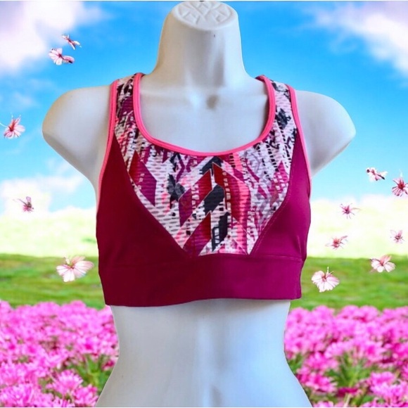 Victoria's Secret VSX Sports Bra Strappy Exercise Workout - Picture 3 of 11